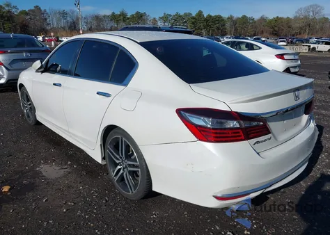 2017 Honda Accord Sport Se из США, поврежденный, VIN 1HGCR2F15HA169243